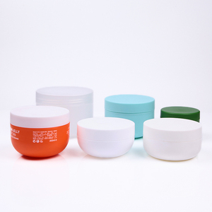 120Ml 200Ml 240Ml 300 Ml 500Ml Hình Bầu Dục Matte Bề Mặt PP Nhựa Tóc Kem Jar, Tóc Mặt Nạ Jar. - Product Image 1