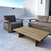 Ensemble de meubles de jardin en teck moderne de conception nouvelle, chaise longue, canapé, table basse, meubles de jardin en gros, fabrication d'usine
