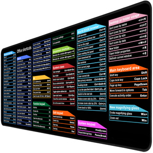 Phím Tắt Lớn Mousepad Cao Su Tự Nhiên Mịn Không Thấm Nước Bề Mặt Chuột Máy Tính <span class=keywords><strong>Pad</strong></span> - Product Image 1