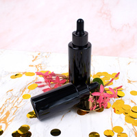 Botellas de Vidrio Ámbar para Aceites Esenciales de 5ml-120ml, con Tapón de Corona, Acabado Esmerilado, Grabado y Estampado en Caliente, Muy Populares