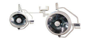 Lampes halogènes à pétales à LED autonettoyantes anti-rayures Lampes chirurgicales à double tête en acier inoxydable Matériau pour animal de compagnie - Product Image 3