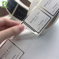 Custom Sticker Printing Vinyl Glossy UV Spot Logo Vinyl Sticker Print Label