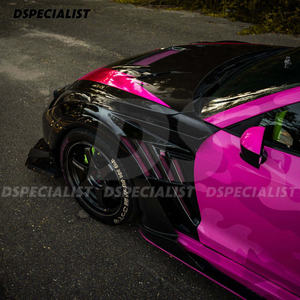 Vari Vrs Kamikaze-R Super <span class=keywords><strong>Sonic</strong></span> Ver 2 Style demi-garde-boue avant en fibre de carbone pour Nissan R35 Gtr 2008-2016 - Product Image 2