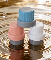 Vente en gros de bouchons en plastique PP de 48 mm de couleur personnalisée pour les bouteilles de détergent à lessive, couvercles pour savon liquide