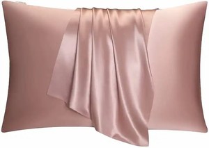 New Design Plain Style Luxury Zippered <b>Pillow</b> Cases for Home & Hotel Use Breathable Eco-Friendly Machine Washable - Product Image 3