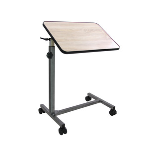 Nursing Bed Dining <b>Table</b> 60x40cm <b>Height</b> <b>Adjustable</b> For Elderly Hospital Use - Product Image 3