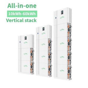 10kwh 15kwh 20kwh 30kwh 51.2V Stackable Lithium Battery <strong>with</strong> Hybrid <strong>Inverter</strong> Solar All In One System Energy Storage Battery - Product Image 1