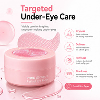Patchs Gel Contour des Yeux au Collagène PDRN Marque Blanche 5000ppm Anti-Rides et Rides d'Expression ADN de Saumon Rétinal Contre les Yeux Gonflés et les Cernes