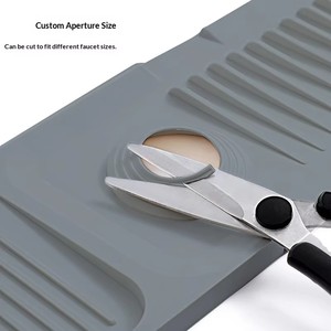 Alfombrilla Absorbente de Silicona para Grifo de <span class=keywords><strong>Cocina</strong></span>, <span class=keywords><strong>Protector</strong></span> Antisalpicaduras para Grifo de Fregadero - Product Image 3