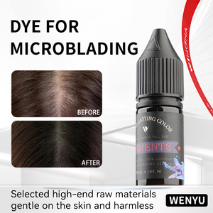 Mực xăm da đầu bán cao cấp OEM WenYu 10ML, kỹ thuật vi điểm da đầu, mực xăm thẩm mỹ vĩnh viễn, mực tạo tóc - Product Image 3