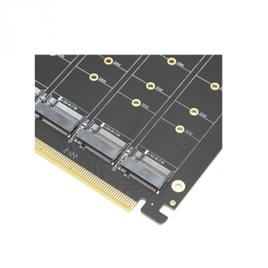 Adattatore da Quad <span class=keywords><strong>M</strong></span>.2 NVME SSD a pci-e 4.0 X16 - Product Image 5