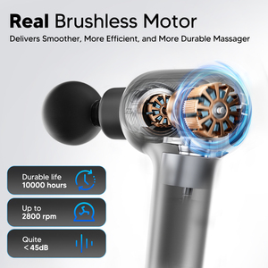 Có Thể Tháo Rời Dài Xử Lý Đa Chức Năng 3 Trong 1 Siêu Âm Ánh Sáng Đỏ Nước Nóng Massage Súng Áp Lực Thích ứng Fascia Súng - Product Image 3