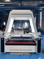 Machine de découpe et de gravure laser CO2 automatique ROBOTEC pour acrylique, métal, bois, système CNC à portique refroidi par eau