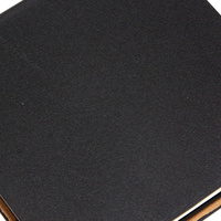 Boîte porte-blocs-notes carrée en cuir PU, support de blocs-notes adhésifs personnalisé avec logo, boîte promotionnelle pour papier mémo de bureau