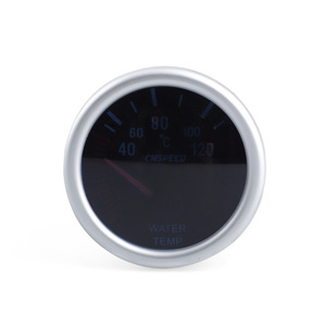 CNSPEED เครื่องวัดอุณหภูมิน้ำ 52 มม. ยูนิเวอร์แซล 12V เครื่องมือวัดในรถยนต์พร้อมตัวชี้แสงสีขาว - Product Image 2
