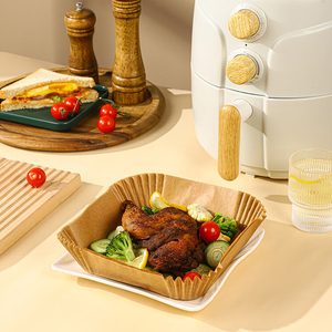 Fogli di Carta Forno Quadrati <span class=keywords><strong>per</strong></span> <span class=keywords><strong>Friggitrice</strong></span> ad Aria 4.7-8L 20-24CM, 100 Pezzi, Antiaderenti, Monouso, <span class=keywords><strong>per</strong></span> Forno e Microonde, <span class=keywords><strong>Accessori</strong></span> <span class=keywords><strong>per</strong></span> <span class=keywords><strong>Friggitrice</strong></span> Senza Olio - Product Image 5