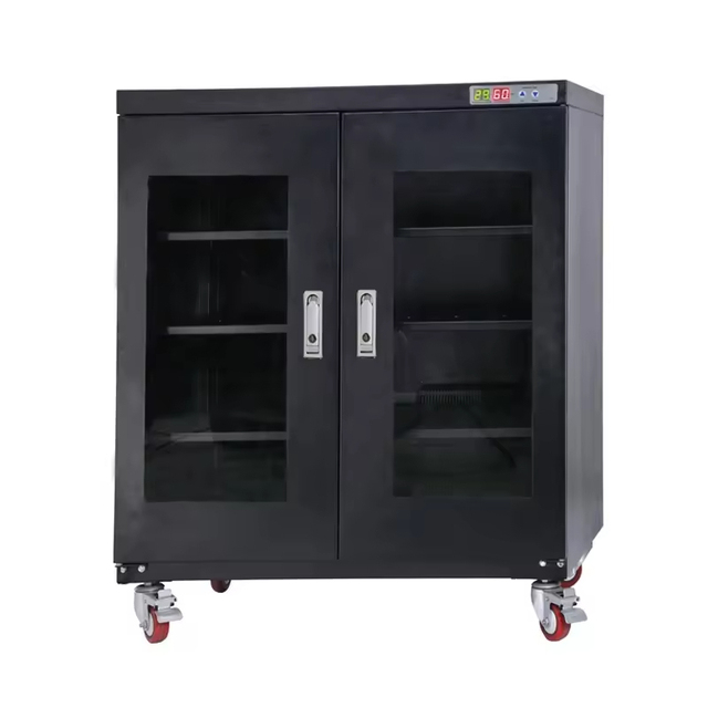 435L Professional Electronic Moisture Proof PLC Carbon Steel Humidity Control Camera Dry Cabinet BGA IC SMT Wafer SMD Storage