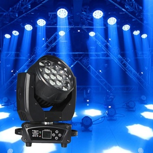 <span class=keywords><strong>Bluemoon</strong></span> - Luz LED Móvil con Zoom de 19 x 15 W, Ángulo de Haz de 8-45°, Control DMX512 para DJ, Clubes y Escenarios - Product Image 4