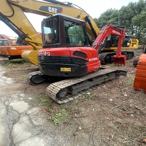 Excavatrice Kubota KX155, machine de construction, moteur Isuzu d'occasion, pompe, moteur, engrenage, pelle, machine de terrassement à vendre - Product Image 5