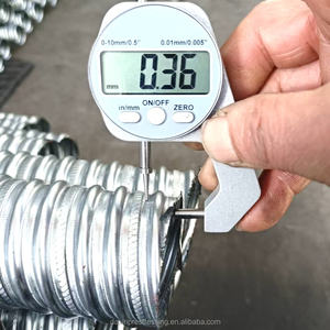 Ducto de Cable Galvanizado Corrugado Postensado Daxin para Inyección de Hormigón - Product Image 1