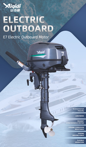 Nouveau moteur de bateau 7HP 48V, moteur hors-bord électrique avec refroidissement par eau et commande à la manette - Product Image 4