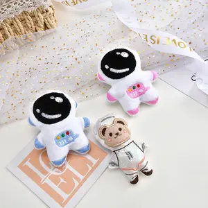 Creative astronaut cotton doll cartoon plush brooch DIY key chain felt bag pendant accessories wholesale