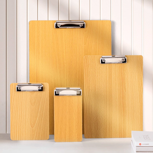 Vente en gros d'usine <span class=keywords><strong>de</strong></span> nouveaux presse-papiers A4 en bois personnalisés pour impression vierge ou personnalisée - Product Image 6