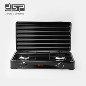 DSP Dual Burner Gas <b>Stove</b> 14 In Stainless Steel Cooktop For Home Use - Product Image 2