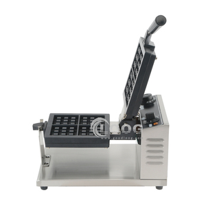 Fournitures <span class=keywords><strong>de</strong></span> restaurant : Meilleure machine à gaufres électrique professionnelle, gaufrier carré rotatif avec plaques amovibles - Product Image 4