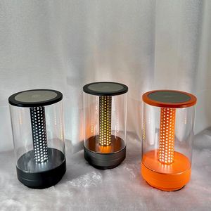 USB Rechargeable LED Bedhead Night Light Romantic Candlelight Atmosphere Desk Lamp Portable Dining <b>Table</b> Outdoor <b>Camping</b> Candle - Product Image 1