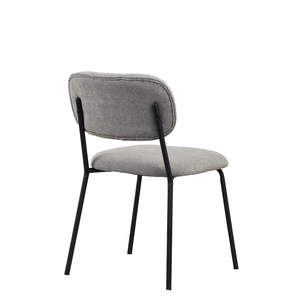 Sedie da Pranzo Moderne per il Tempo Libero, Stile Mid-Century con Gambe in Metallo, Design Morbido per Soggiorno, Facile Montaggio - Product Image 4