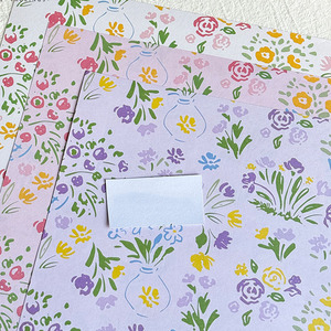 New Fresh Flower Packaging <b>Paper</b> Grass Flower Fresh Hand drawn Fragrant Packaging <b>Paper</b> Floral Packaging <b>Paper</b> - Product Image 1