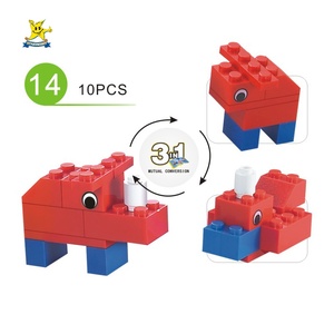2022 年巨型彩色积木塑料益智拼搭玩具儿童模型玩具 - Product Image 4