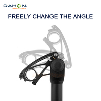 Dahon dégagement rapide 28.6mm31.8mm adaptateur de tige de vélo pliant Angle réglable en hauteur petite roue vélo Riser fourche pièces de vélo