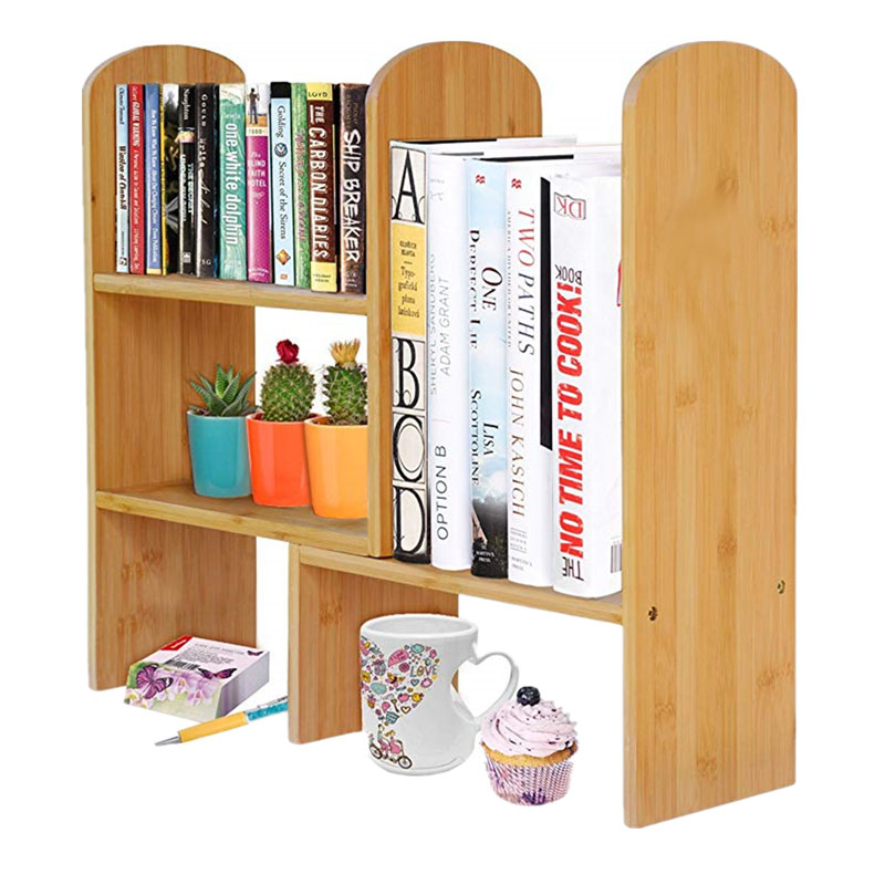 Выдвижные бамбуковые деревянные креативные офисные стеллажи Косметика кухонные стеллажи