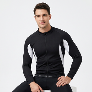 Nouveautés 2024 - Maillot de cyclisme personnalisé pour hommes, respirant, séchage rapide, manches longues, vêtements de vélo de route, tailles grandes, ensembles 100% polyester - Product Image 4