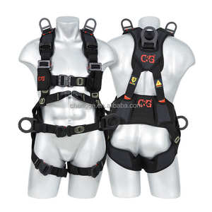 حزام أمان كهربائي عازل مع حزام تثبيت للعمل - Product Image 1