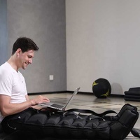 Pantalon de massage par compression d'air électrique MDR à 8 chambres avec télécommande pour la relaxation profonde des muscles des jambes