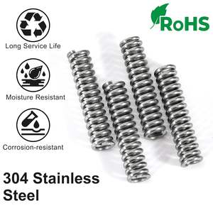 Stainless Steel Coil Compression <strong>Spring</strong> Industrial Use Outer Diameter 6mm Wire Diameter 1.1mm Length 6kg Max Force Pack Of 20 - Product Image 4