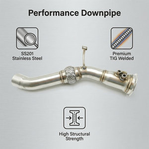 Tuyau de descente -02E pour 3 <span class=keywords><strong>E90</strong></span> 330D X30D 5 E60 530D M57 - Product Image 4