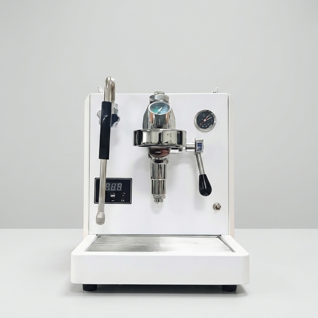 Professional Single Head Semi Automatic Espresso Machine with E61 Group & Dual Pressure Display