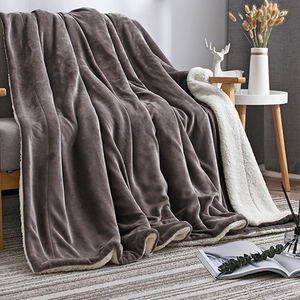 Sang Trọng Rắn Biểu Tượng Tùy Chỉnh Màu Sắc Siêu Mềm Ấm Bé Sherpa Lông Cừu Ném Chăn Cho Mùa Đông - Product Image 1