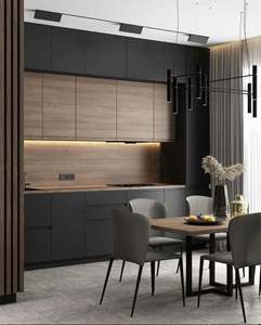 Mueble de Cocina de Último Modelo, Organizador de Despensa de Lujo, Gabinete de Cocina de Madera, Encimera de Cocina para Muebles de Hogar - Product Image 2