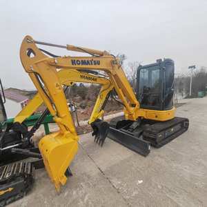 Mini excavadora Komatsu PC50 usada de 5 toneladas, excavadora de construcción usada Komatsu PC50 55 56, máquina de construcción barata a la venta en Stock - Product Image 1