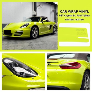 Offre limitée PET Crystal Clear Car Wrap Film Haute Brillance Comme Verre Vinyle Facile Installer Meilleur Prix Wrap Film Vinyle Wrap - Product Image 4
