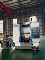 Centro de Mecanizado CNC de 5 Ejes Tipo Pórtico FLLS-260, Fresadora CNC de Alta Precisión para Moldes Aeroespaciales y Impulsores