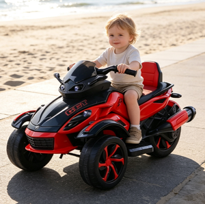 Vehículo Todoterreno de Juguete con Batería para Niños, con Motor Dual, Simulación de Faros Delanteros, para Niños y Niñas, Regalo de Navidad - Product Image 1