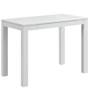 Mesa de ordenador de color blanco para el hogar Diseño elegante de mesa de centro - Product Image 1