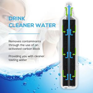 Z024 Replacement Water Filter for <b>Refrigerators</b> Household Use 6 Months Filter Life - Product Image 2