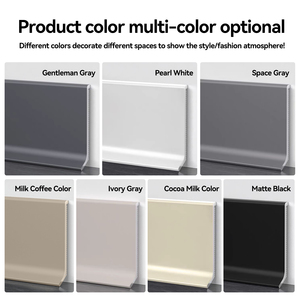 Plinthe en alliage d'aluminium de haute qualité et durable, adaptée aux salons, chambres, cuisines et autres espaces domestiques - Product Image 6